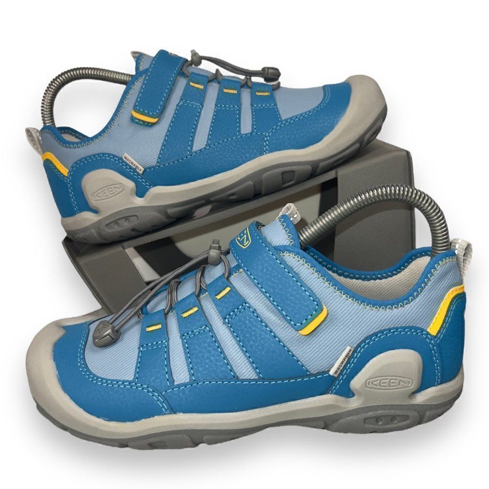 Keen Knotch Hallow Sneakers Shadow/Mykonos‎ Blue 1026688 Youth 5 Women's 6.5